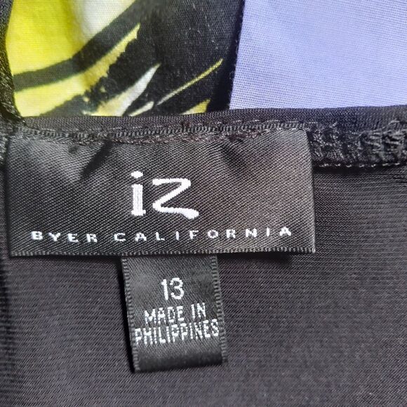 Iz byer Floral Print Dress with Toole Lining - Picture 7 of 8